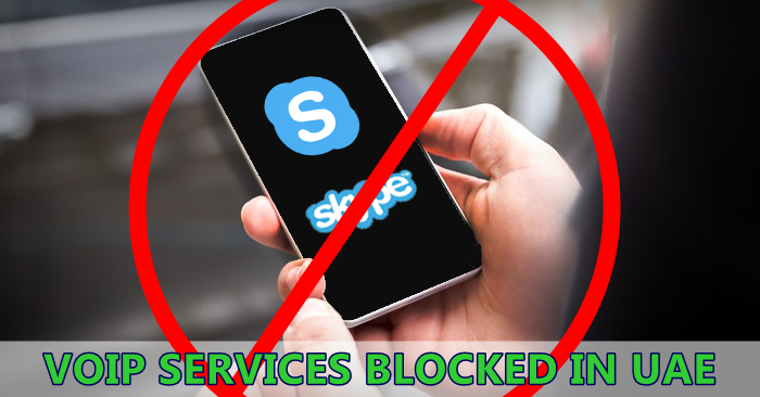 voip skype block uae