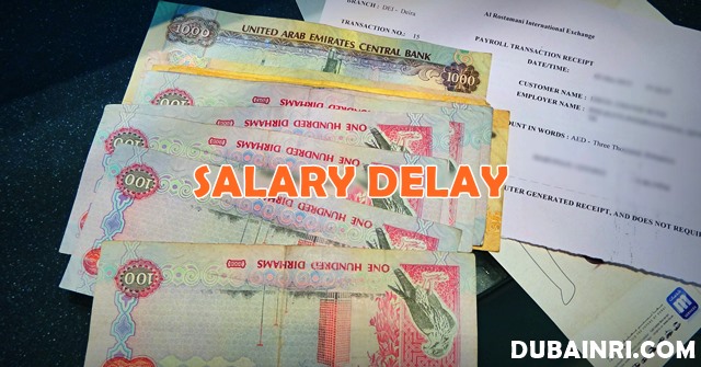 uae salary delay by employer