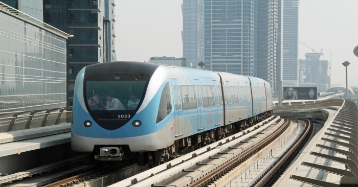 Metro in Dubai